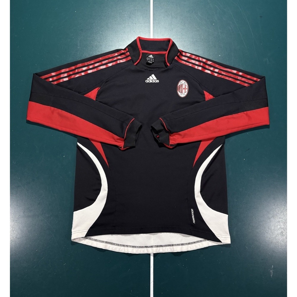 Adidas AC Milan 2006-07 Training Jersey Men's Large Formotion Long Sleeve Rare